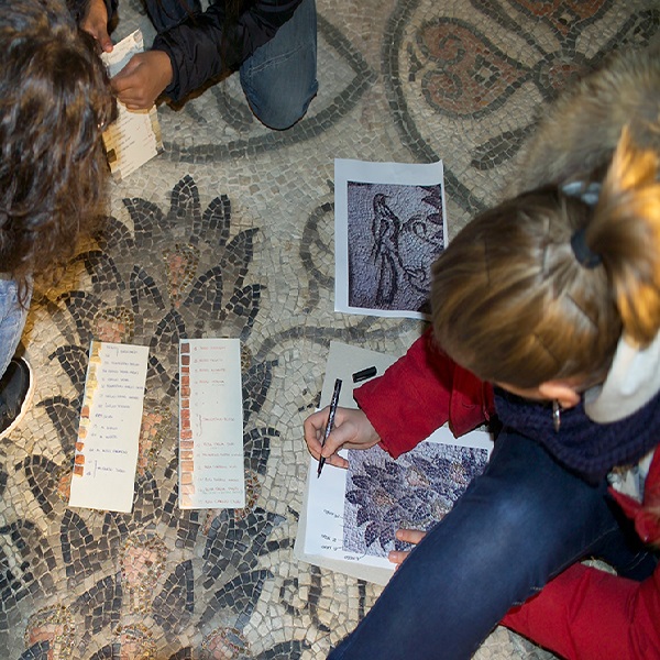 Studio dei mosaici del campanile