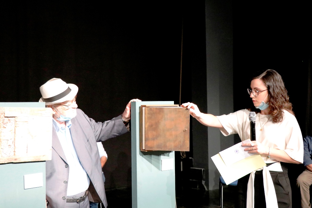 Stella Zannier con Pietro Ronzat