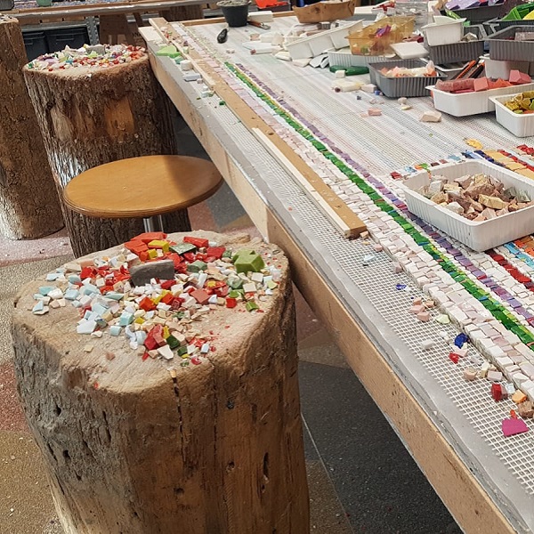 aula di mosaico