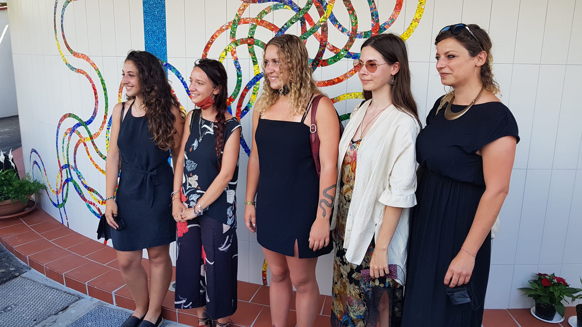 le mosaiciste protagoniste del Simposio 2021