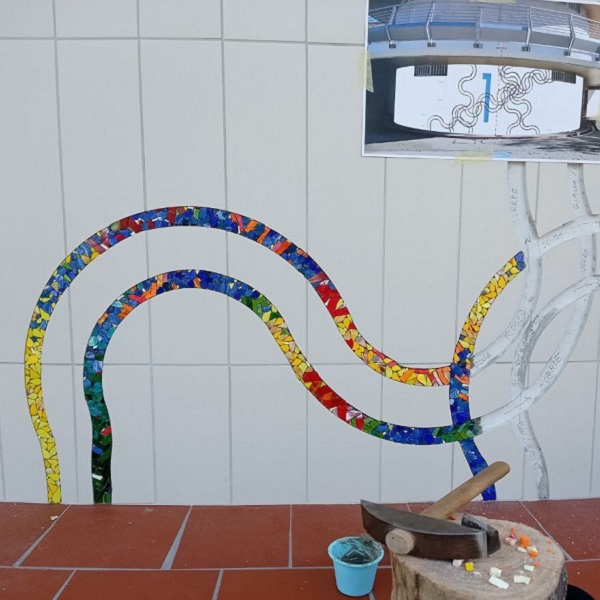 mosaic detail