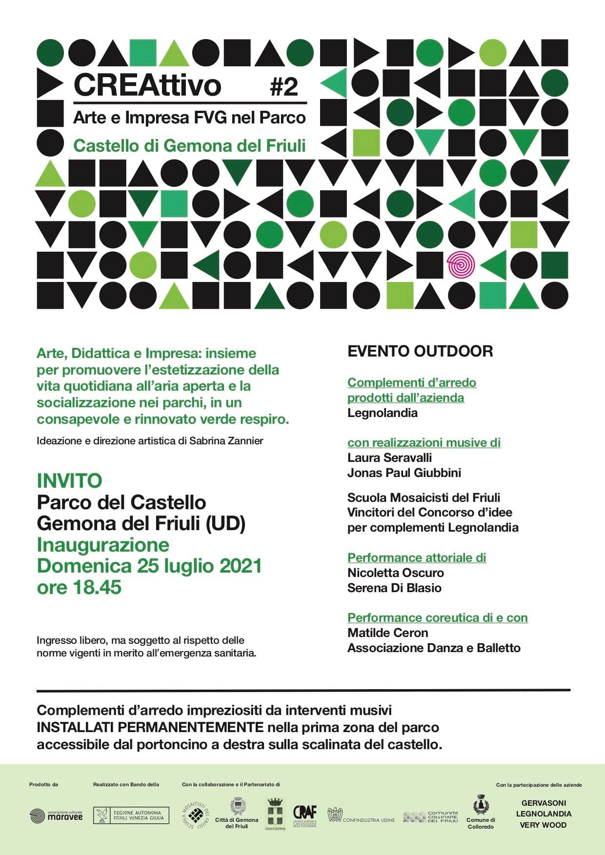 poster event CREAttivo Gemona
