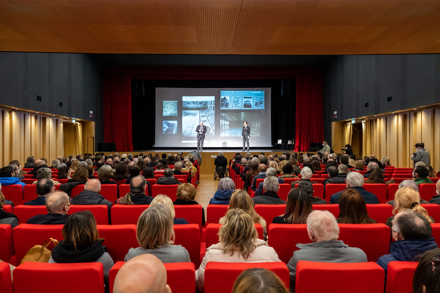 cerimonia in teatro Miotto 22 gennaio 2022