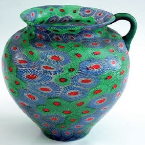vaso di vetro