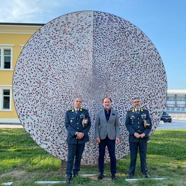 Gen. C. A. Buratti, presidente Lovison, Col. Cardia