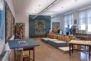 visitatori nei laboratori del primo corso 2022