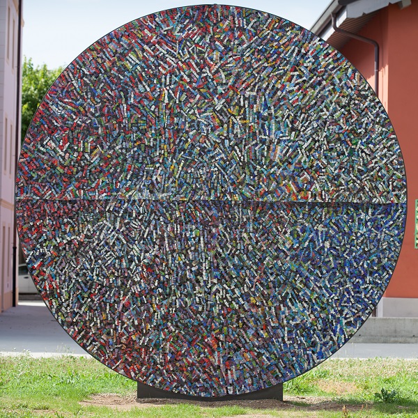 Luce, movimento colore_opera realizzata per i 100 anni della Scuola