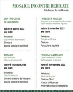 calendario eventi Tolmezzo 2023