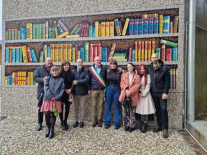 inauguration of mosaic in Corno di Rosazzo