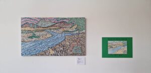 Il Tagliamento mosaic