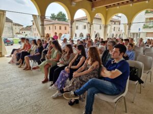 Cerimonia con i nuovi mosaicisti 2024