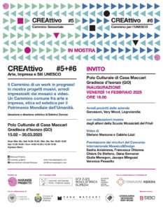 INVITATION CREAttivo Exhibition#5#6_Gradisca