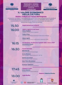 programma convegno Terziario Donna 2025