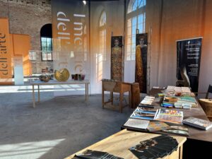 area at the exhibition dedicated to the school