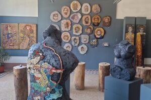 one of the  exhibition rooms